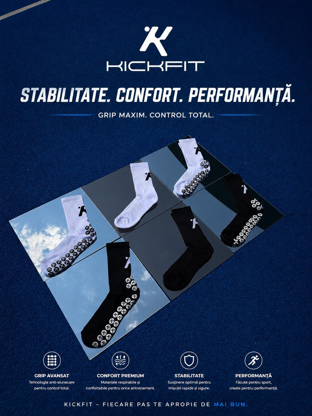 Sportiv purtând Kickfit